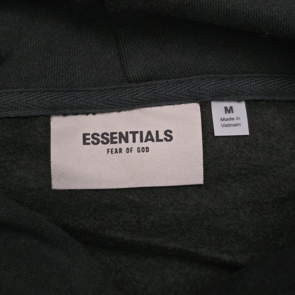 Essentials Classic Black Hoodie - Picture 6 of 11